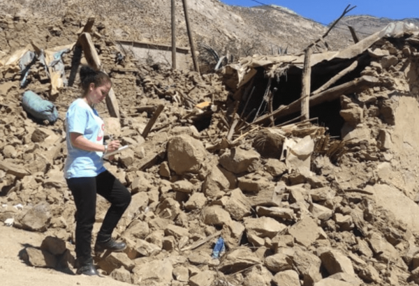 Cuidamos la salud mental de las personas afectadas por el terremoto en Marruecos