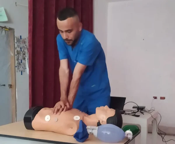 Hussein Alnajjar, treceavo colega asesinado en Gaza.