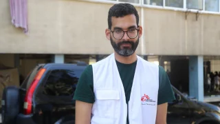 Luis Montenegro, médico nicaragüense que trabaja con Médicos Sin Fronteras en Líbano.
