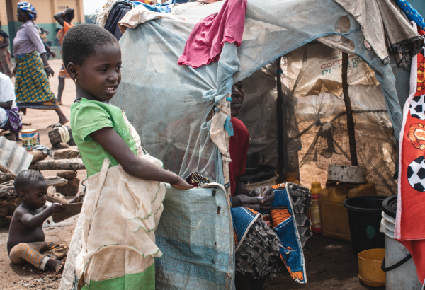 Polena's daughter, Mbawa camp