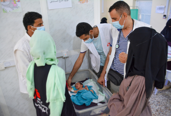 Maternal and newborn healthcare in Al Qanawis