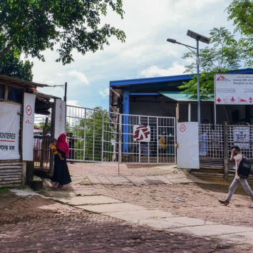 Hospital de MSF en Bangladesh