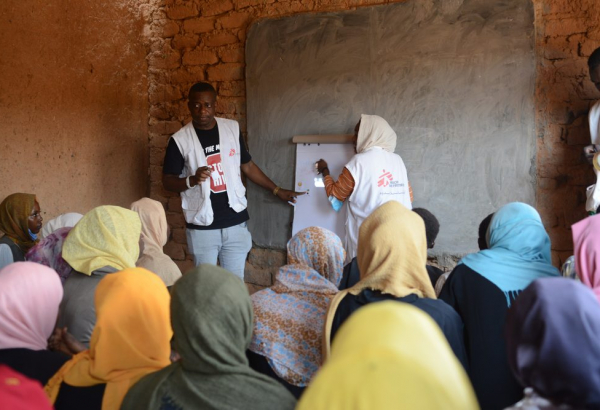 Actividades de promoción de la salud de MSF en Omdurman, Sudán