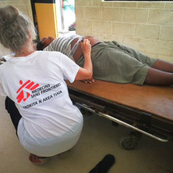 Atención materna proporcionada por MSF en Kiribati