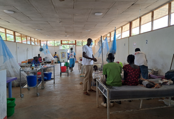 Las actividades médicas de MSF en el centro de Kule