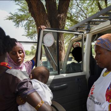 Intervención de MSF contra la desnutrición en Illeret, Kenia