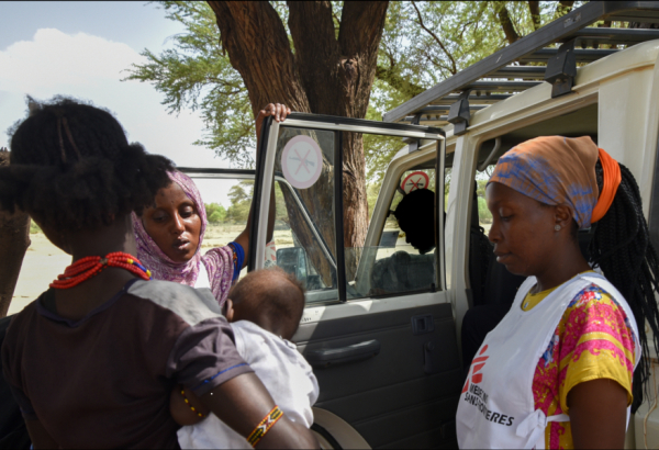 Intervención de MSF contra la desnutrición en Illeret, Kenia