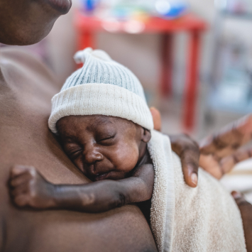 Maternidad de MSF en República Centroafricana