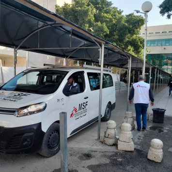 Intervención de Médicos Sin Fronteras en Jenin, Territorios Palestinos Ocupados