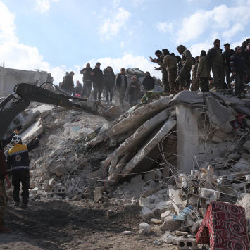 MSF responde al a emergencia por el terremoto en Turquía y norte de Siria