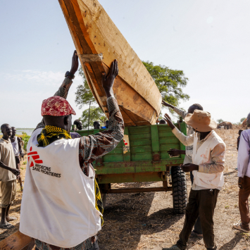 Comunidades de Sudán del Sur se preparan para la temporada de lluvias con apoyo de MSF