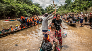 MSF brinda atención a migrantes que cruzan la selva del Darién