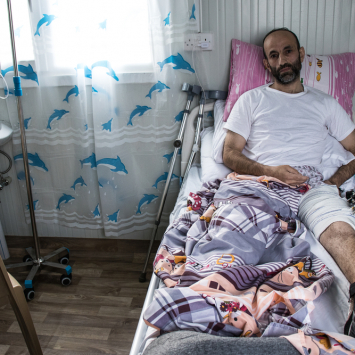 Nashwan - war wounded - Mosul