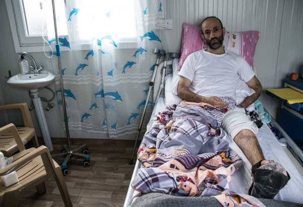 Nashwan - war wounded - Mosul