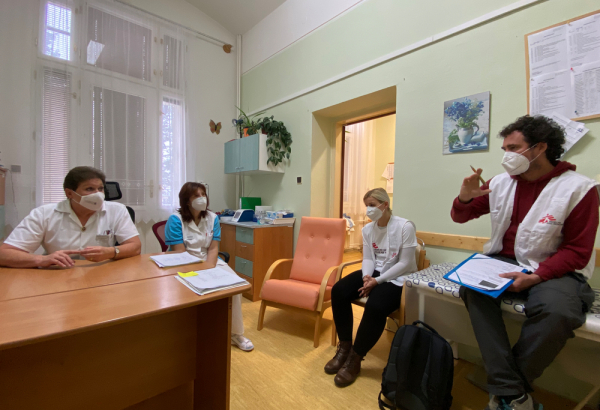 MSF COVID-19 response in care home Božice