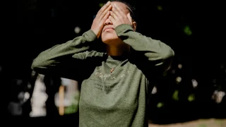 Martha*, migrante en Líbano, en un refugio etíope en Beirut. Líbano, febrero de 2025.