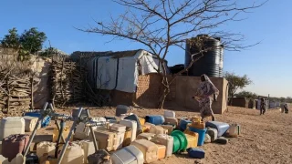 Vista del campo de personas desplazadas de Metche, en el este de Chad, donde viven más de 43,000 sudaneses que han huido de la guerra.