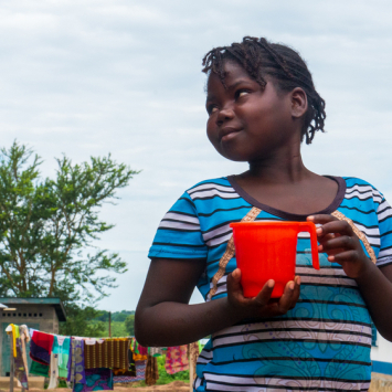 Young patient with diabetes in Paoua