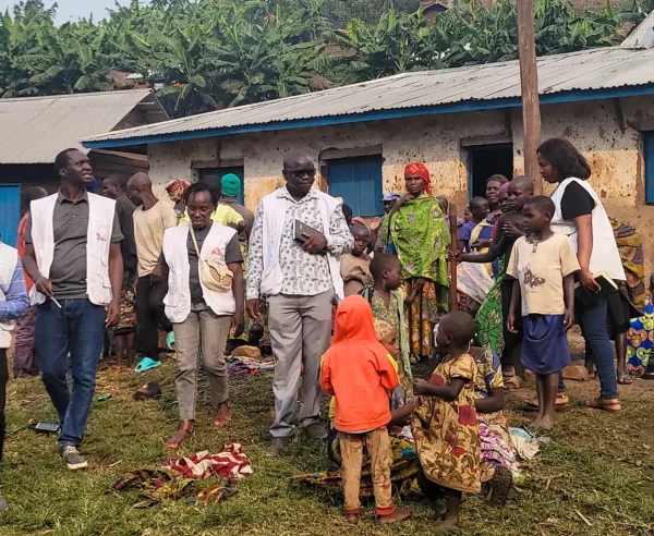 Bambo, en Kivu del Norte, se enfrenta a una crisis humanitaria que se agrava rápidamente, ya que el conflicto en curso ha obligado a decenas de miles de personas a huir a la ciudad.