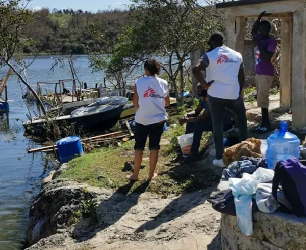 Equipos de emergencia de MSF evalúan las necesidades por el huracán Melissa en zonas remotas de la parroquia de Saint Elisabeth, Jamaica. 04 de noviembre de 2025.