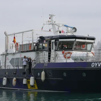 Capacitación a bordo del nuevo buque Oyvon de MSF