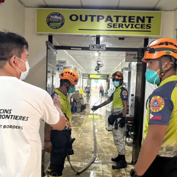 Equipos de MSF respondemos a la emergencia porel tifón Kalmaegi en Filipinas.