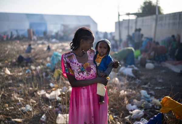 Ethiopian Refugees Crossing: Hamdayet Entry Point