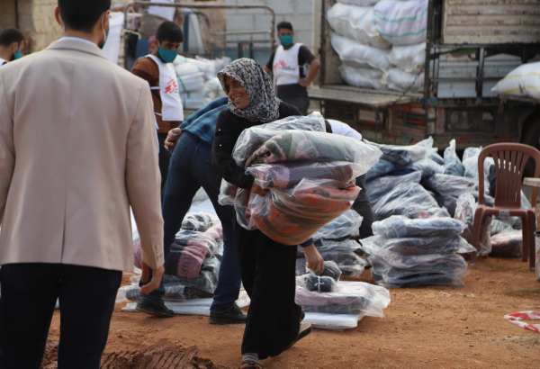Northwest Syria: Displaced people prepare for another harsh winter