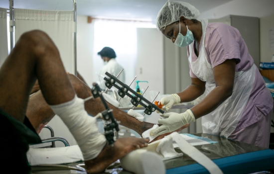 Ortopedia en Haití