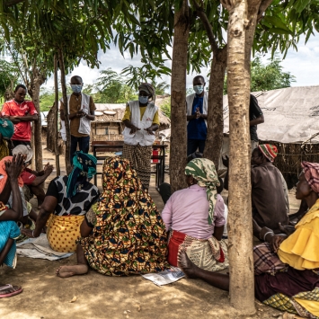 Cabo Delgado: Nangua IDP camp