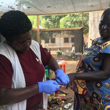 Responding to emergencies amid the conflict in CAR