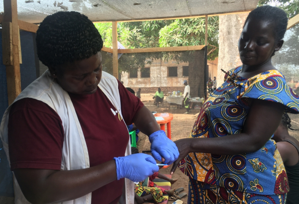 Responding to emergencies amid the conflict in CAR