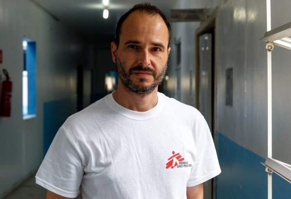 Christos Christou, presidente internacional de Médicos Sin Fronteras