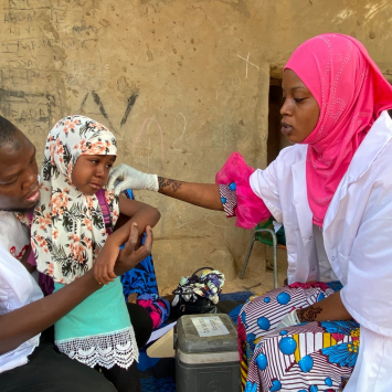 Measles vaccination campaign - Niger May 2021