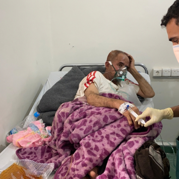 Yemen \\ MSF response to COVID19 second wave in Sana'a
