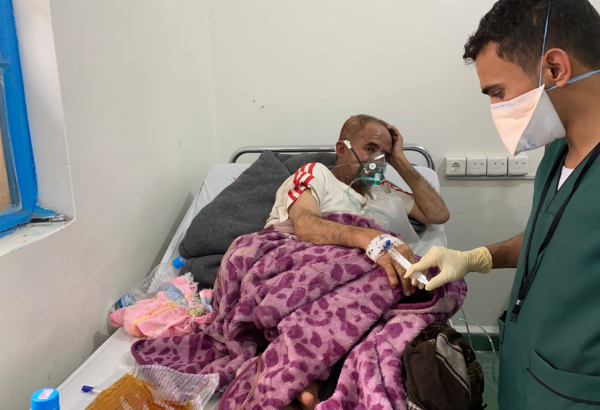 Yemen \\ MSF response to COVID19 second wave in Sana'a