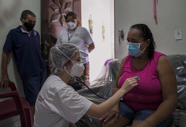 Clínicas móviles de MSF en Fortaleza, Brasil, 2021 - COVID-19