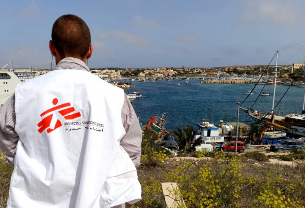 msf activities in Lampedusa