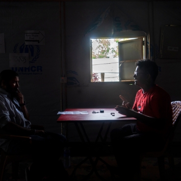 Portraits Rohingya refugee Khin Maung – opinion piece