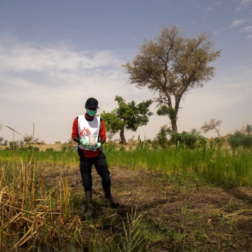 Niger: Treating water in communities to prevent malaria