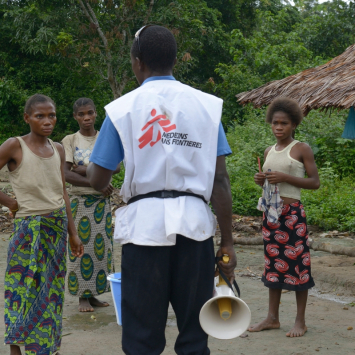 Pygmies affected by Yaws