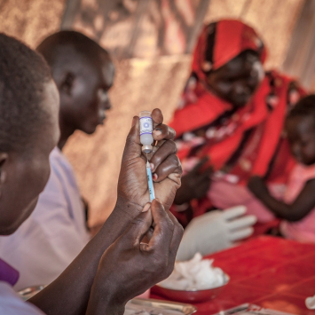PCV Vaccination Campaign in Yida Camp