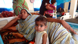 Refugees at Mbera camp in Mauritania’s desert