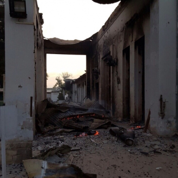 MSF Staff Killed and Hospital Partially Destroyed in Kunduz, Afghanistan.