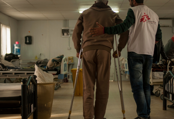 MSF Post-Operative Care Facility in Zaatari Camp