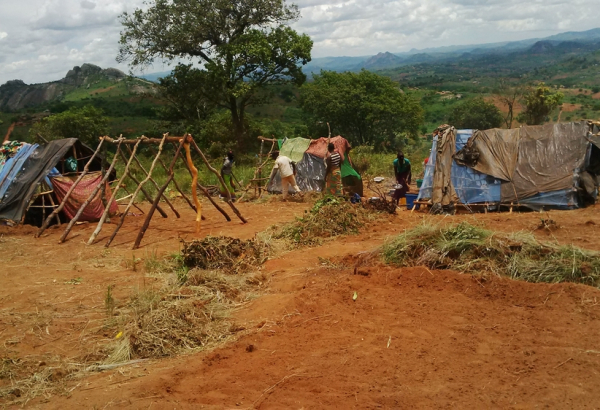 Refugees in Kapise village, Malawi