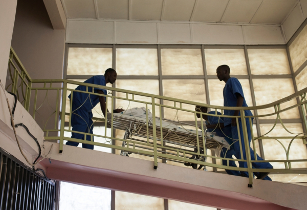 MSF's trauma centre in Bujumbura,Burundi