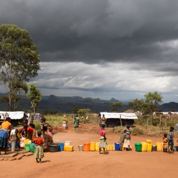 Conditions in Kapise village, Malawi