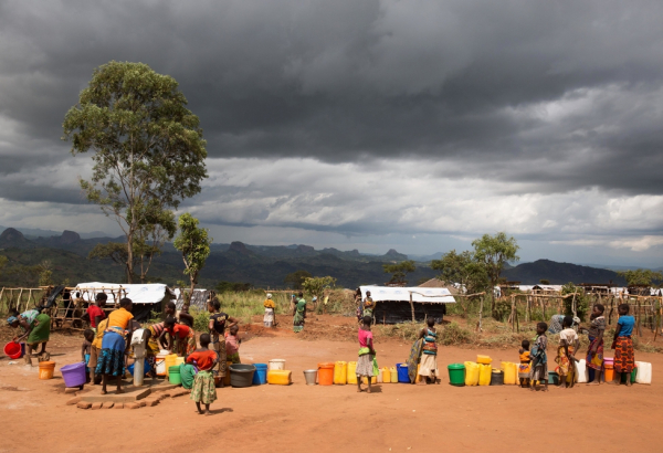 Conditions in Kapise village, Malawi