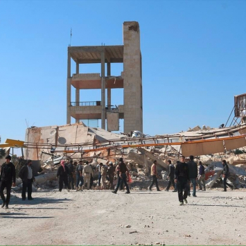 MSF-supported hospital in northern Syria destroyed in attack